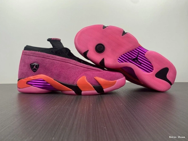 Bmlin Low Retro Jordan (W) Shocking Pink 14 DH4121-600 0808